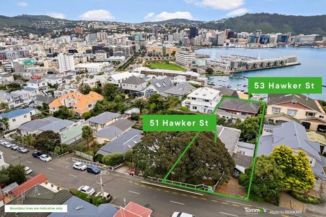 Photo of property in 51 Hawker Street, Mount Victoria, Wellington, 6011