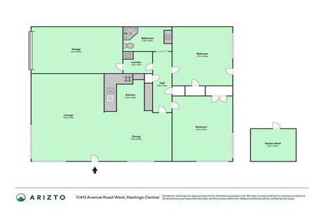 Photo of property in 7/412 Avenue Road West, Hastings, 4122