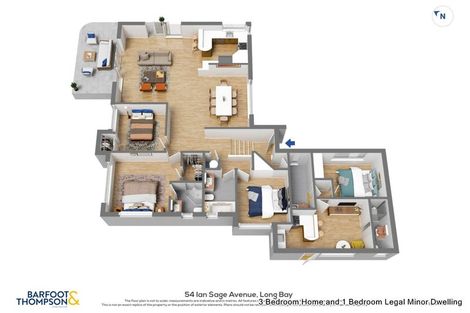 Photo of property in 54 Ian Sage Avenue, Long Bay, Auckland, 0630