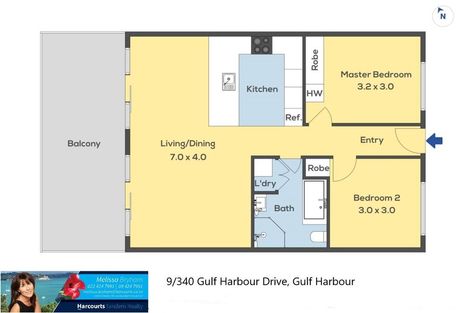 Photo of property in Santa Rosa, 9/340 Gulf Harbour Drive, Gulf Harbour, Whangaparaoa, 0930