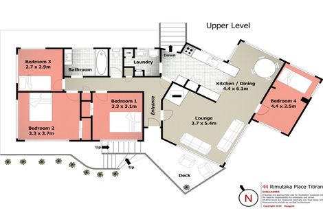 Photo of property in 44 Rimutaka Place, Titirangi, Auckland, 0604