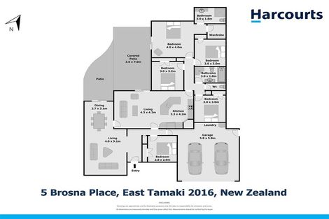 Photo of property in 5 Brosna Place, East Tamaki, Auckland, 2016