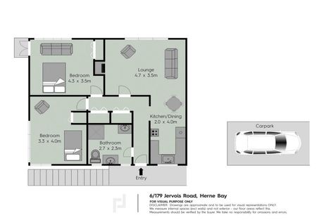 Photo of property in 6/179 Jervois Road, Herne Bay, Auckland, 1011