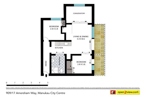 Photo of property in Proximity Apartments, 909/17 Osterley Way, Manukau, Auckland, 2104