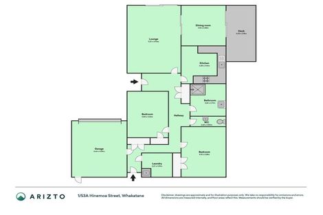 Photo of property in 1/53a Hinemoa Street, Whakatane, 3120