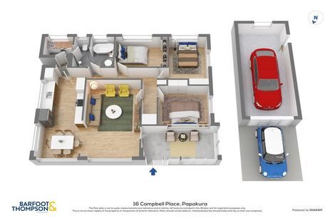 Photo of property in 16 Campbell Place, Papakura, 2110