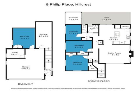 Photo of property in 9 Philip Place, Hillcrest, Auckland, 0627