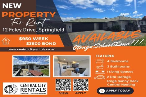 Photo of property in 12 Foley Drive, Springfield, Rotorua, 3015