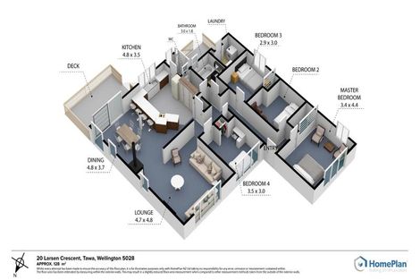 Photo of property in 20 Larsen Crescent, Tawa, Wellington, 5028