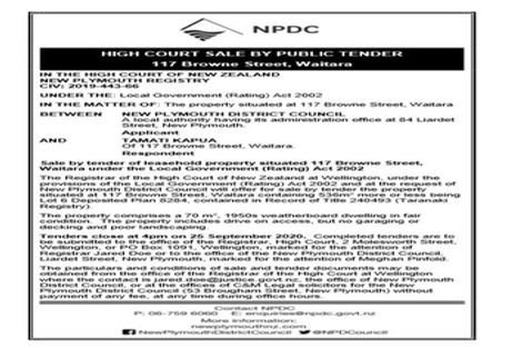 Photo of property in 117 Browne Street, Waitara, 4320