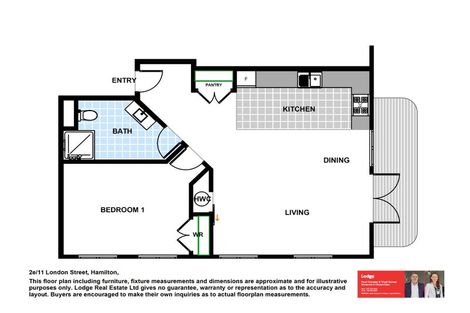 Photo of property in 2e/11 London Street, Hamilton Central, Hamilton, 3204