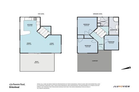 Photo of property in 2/43 Rawene Road, Birkenhead, Auckland, 0626