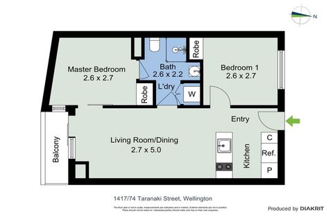 Photo of property in Soho Apartments, 1417/74 Taranaki Street, Te Aro, Wellington, 6011