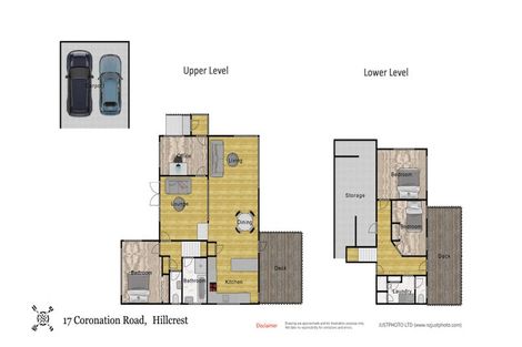 Photo of property in 17 Coronation Road, Hillcrest, Auckland, 0627