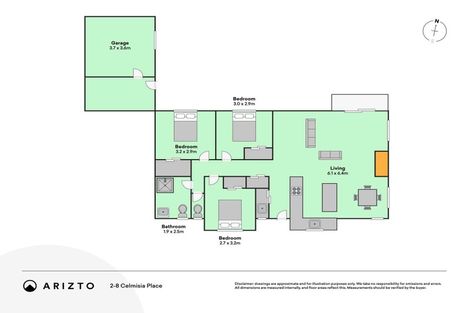 Photo of property in 2/8 Celmisia Place, Weymouth, Auckland, 2103