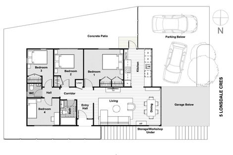 Photo of property in 5 Lonsdale Crescent, Rongotai, Wellington, 6022