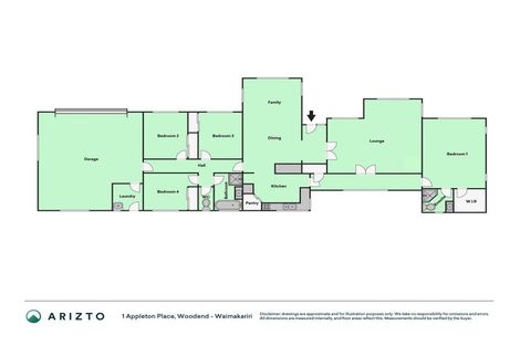 Photo of property in 1 Appleton Place, Woodend, 7610