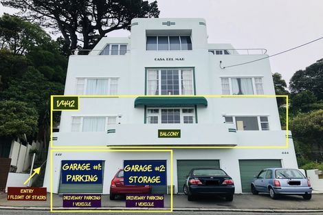 Photo of property in 1/442 Evans Bay Parade, Hataitai, Wellington, 6021