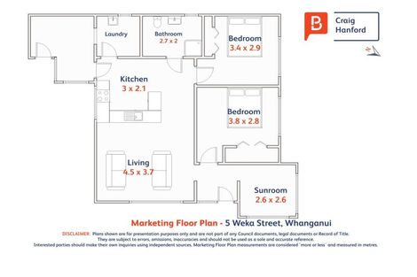 Photo of property in 5 Weka Street, Aramoho, Whanganui, 4500