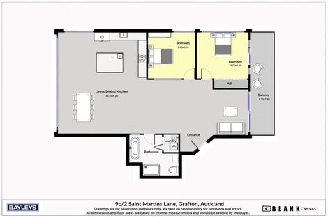 Photo of property in 9c/2 Saint Martins Lane, Grafton, Auckland, 1010