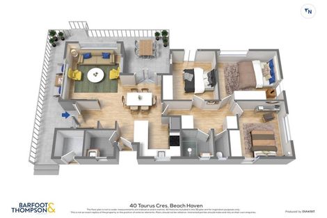 Photo of property in 40 Taurus Crescent, Beach Haven, Auckland, 0626