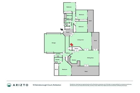 Photo of property in 13 Gainsborough Court, Rolleston, 7614