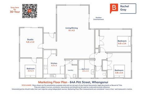 Photo of property in 64a Pitt Street, Whanganui, 4500