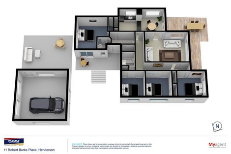 Photo of property in 11 Robert Burke Place, Henderson, Auckland, 0612