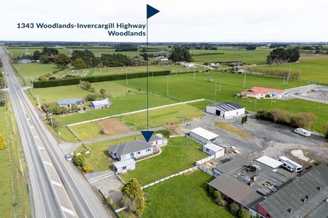 Photo of property in 1343 Woodlands Invercargill Highway, Woodlands, Invercargill, 9871