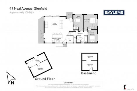 Photo of property in 49 Neal Avenue, Glenfield, Auckland, 0629