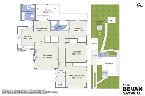 Photo of property in 50 Solway Street, Solway, Masterton, 5810