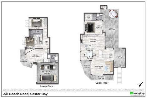 Photo of property in 2/8 Beach Road, Castor Bay, Auckland, 0620