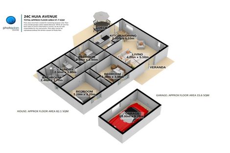 Photo of property in 24c Huia Avenue, Forest Lake, Hamilton, 3200