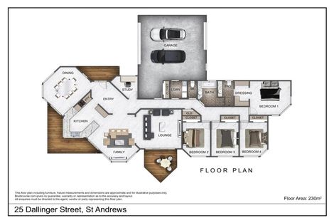 Photo of property in 25 Dallinger Street, St Andrews, Hamilton, 3200