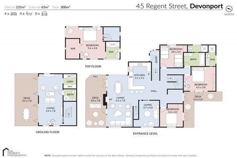 Photo of property in 45 Regent Street, Devonport, Auckland, 0624