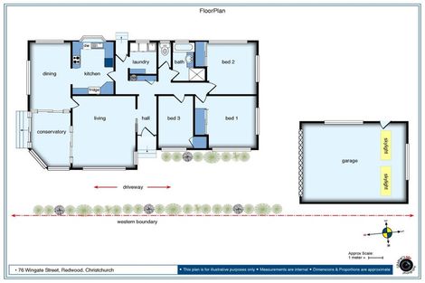 Photo of property in 76 Wingate Street, Redwood, Christchurch, 8051