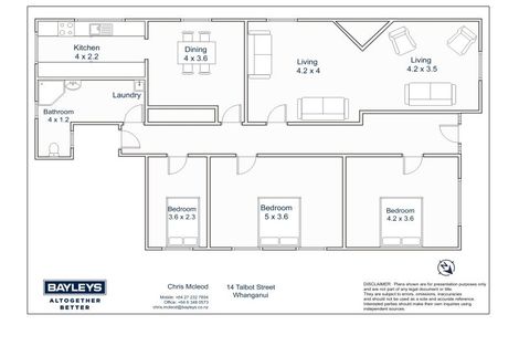 Photo of property in 14 Talbot Street, Whanganui East, Whanganui, 4500