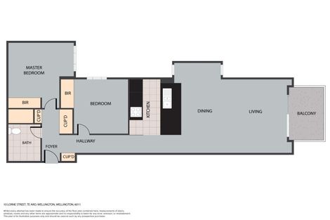 Photo of property in Republic Apartments, 8c/10 Lorne Street, Te Aro, Wellington, 6011