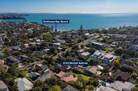 Photo of property in 2/22 Beulah Avenue, Rothesay Bay, Auckland, 0630