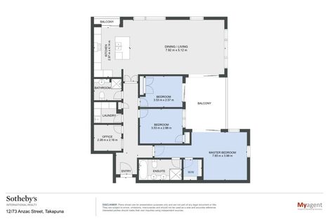 Photo of property in Prestige On Pupuke, 12/73 Anzac Street, Takapuna, Auckland, 0622