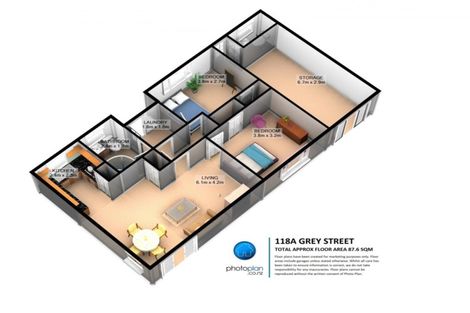 Photo of property in 118a Grey Street, Cambridge, 3434