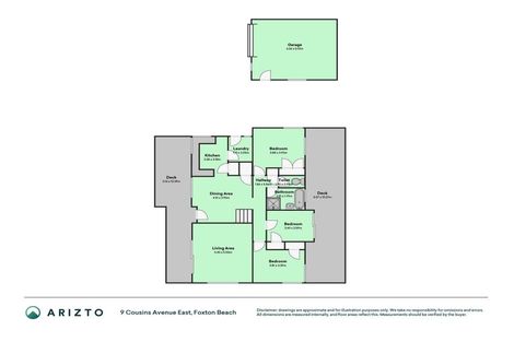 Photo of property in 9 Cousins Avenue East, Foxton Beach, Foxton, 4815