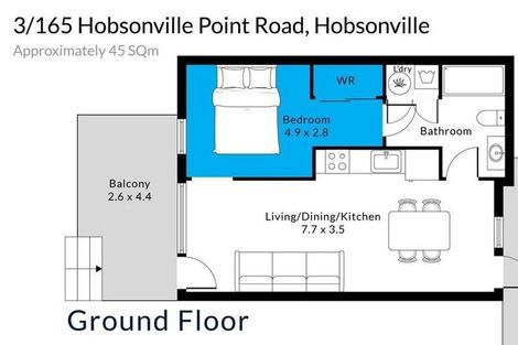 Photo of property in 3/165 Hobsonville Point Road, Hobsonville, Auckland, 0616