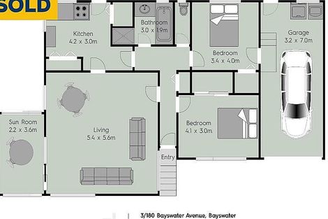 Photo of property in 3/180 Bayswater Avenue, Bayswater, Auckland, 0622