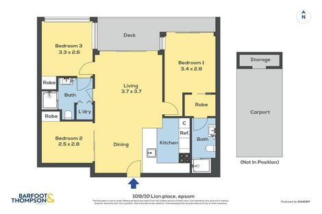 Photo of property in 109/10 Lion Place, Epsom, Auckland, 1023