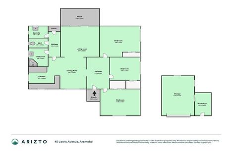 Photo of property in 45 Lewis Avenue, Aramoho, Whanganui, 4500