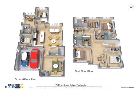 Photo of property in 71 Drumbuoy Drive, Flat Bush, Auckland, 2019