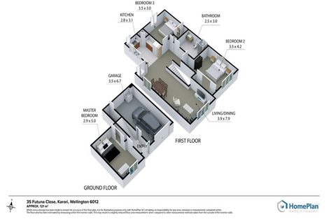 Photo of property in 35 Futuna Close, Karori, Wellington, 6012