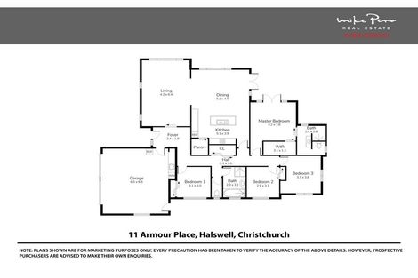 Photo of property in 11 Armour Place, Halswell, Christchurch, 8025