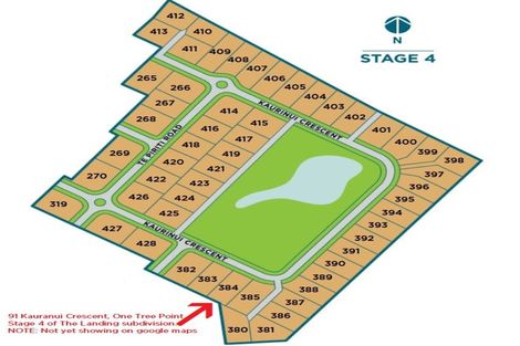 Photo of property in 91 Kaurinui Crescent, One Tree Point, 0118